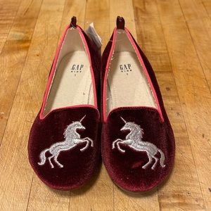 Gap velvet slippers